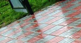 Профессиональная укладка цементной тротуарной плитки в Полевской в октябре